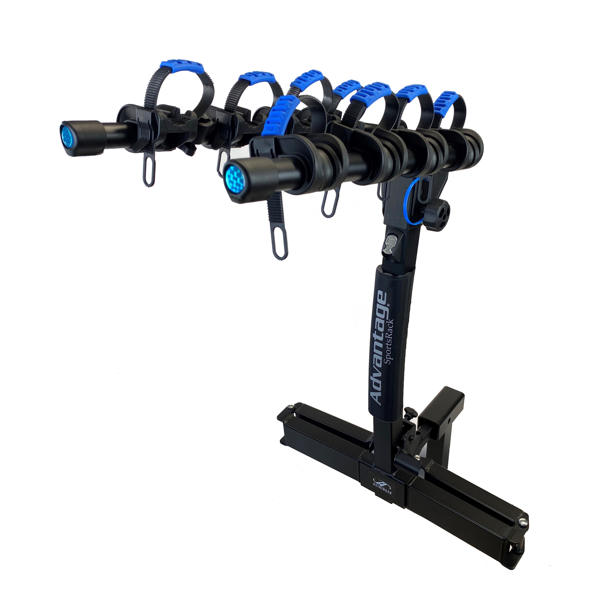 Heininger Advantage, glideAWAY Elite 4 Bike Rack, Bike Capacity 4, Color Black, Material Steel, Model# 2070